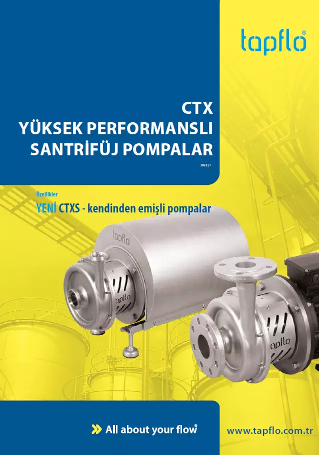 Brochure CTX Yüksek performansli pompalar